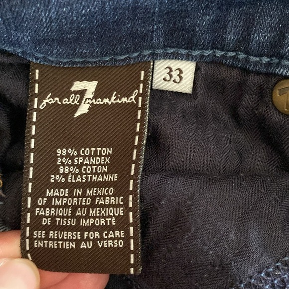 7 for all mankind, the slim cigarette size 33 - Picture 4 of 7
